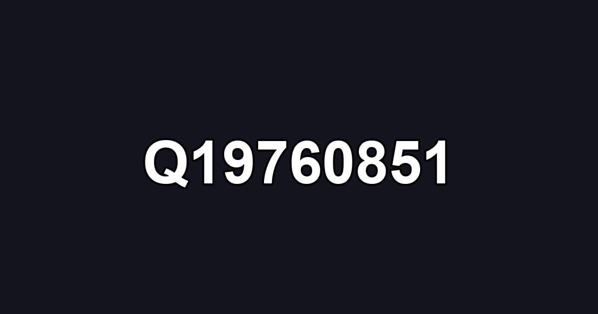 Q19760851