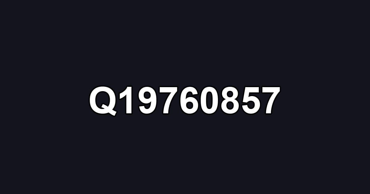 Q19760857