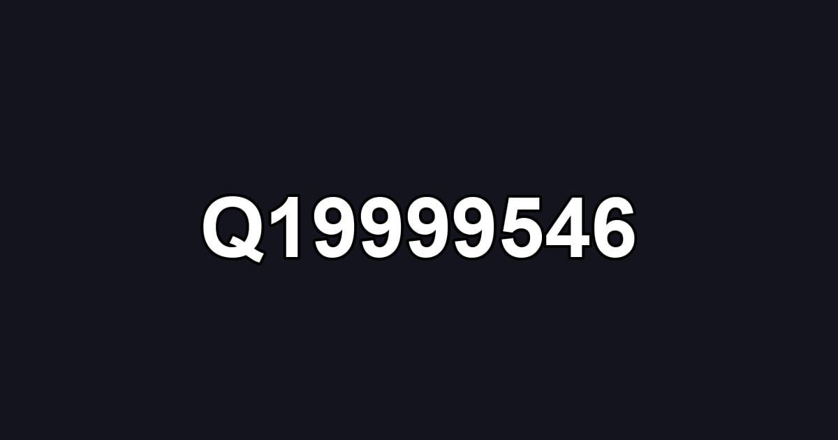 Q19999546