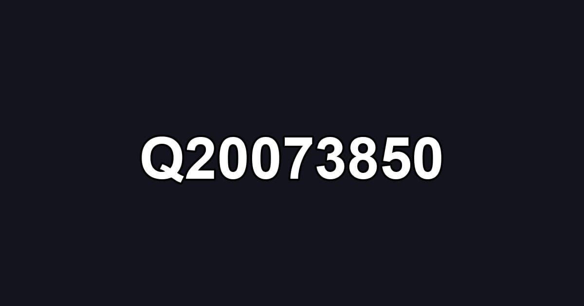 Q20073850
