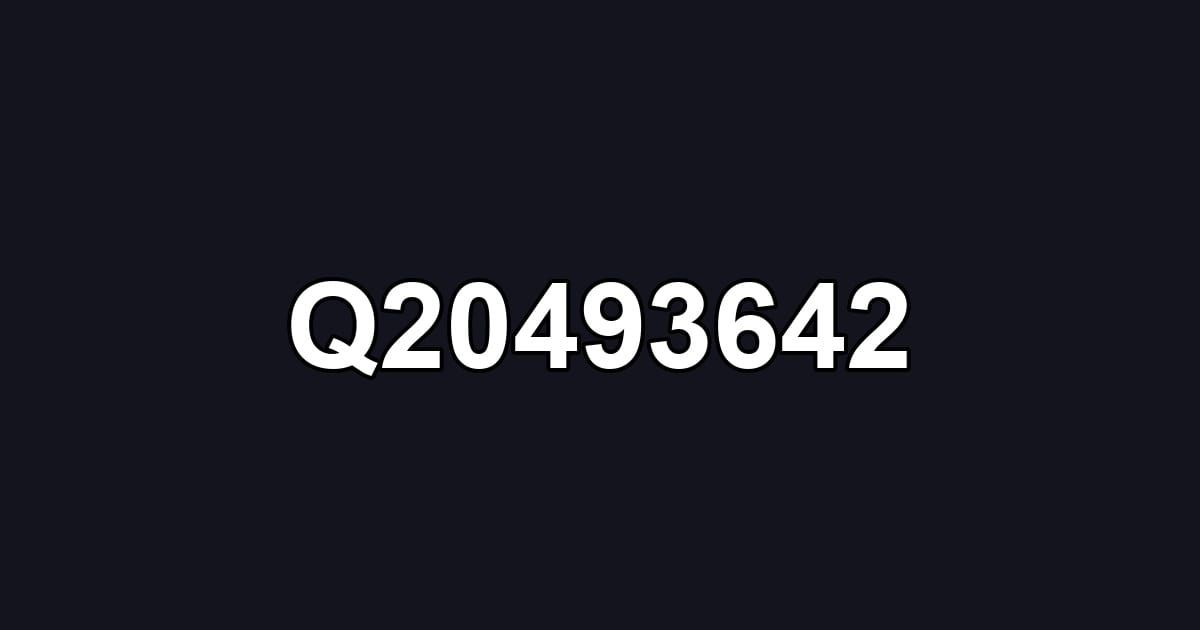 Q20493642