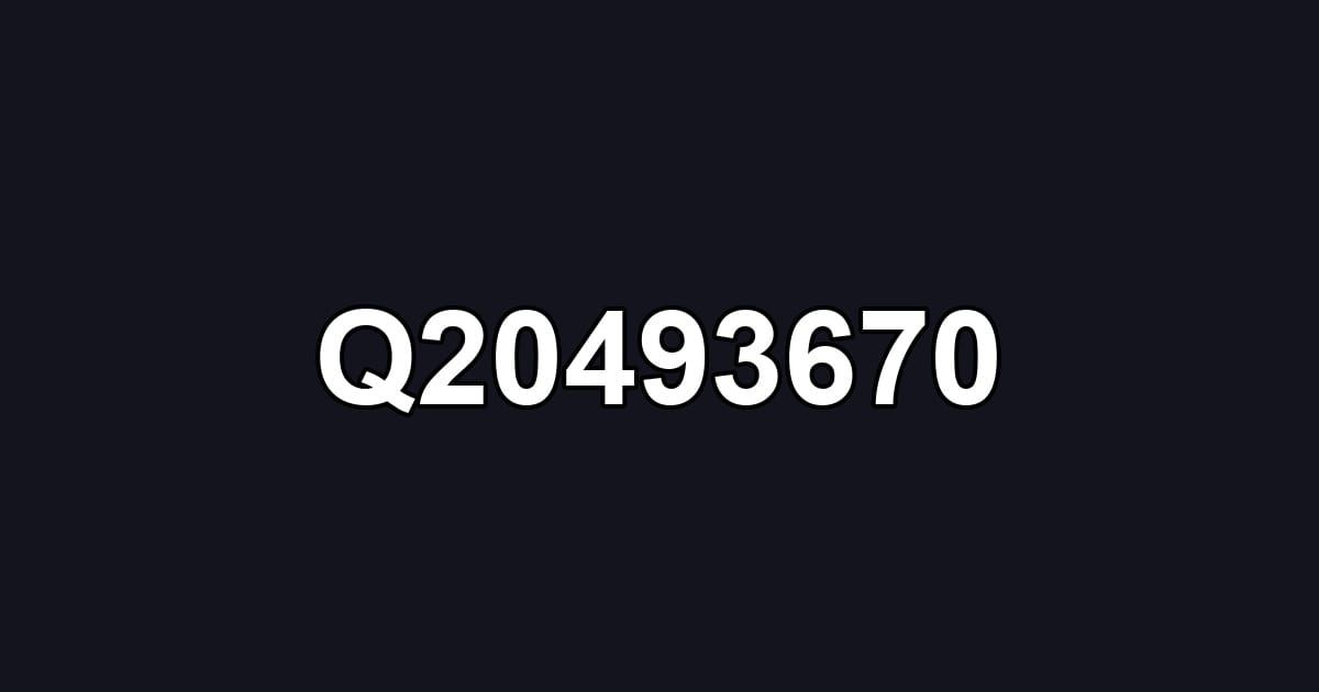 Q20493670