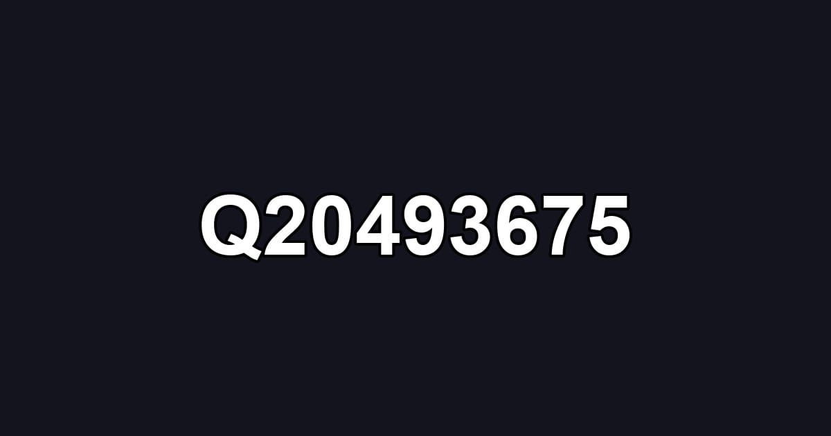 Q20493675