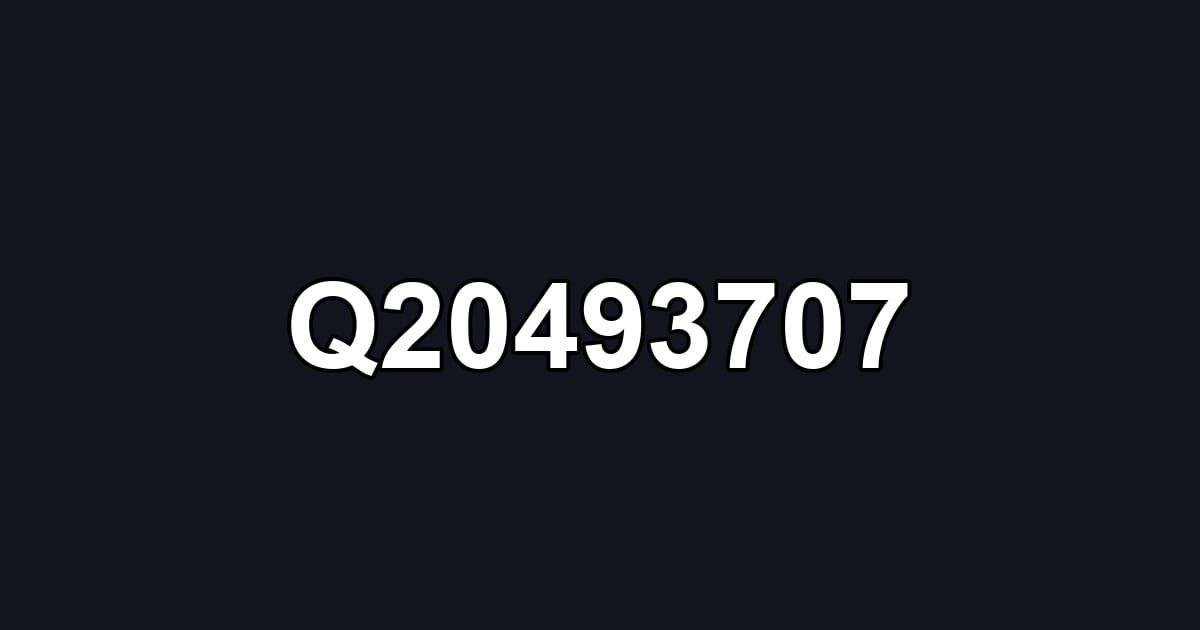 Q20493707