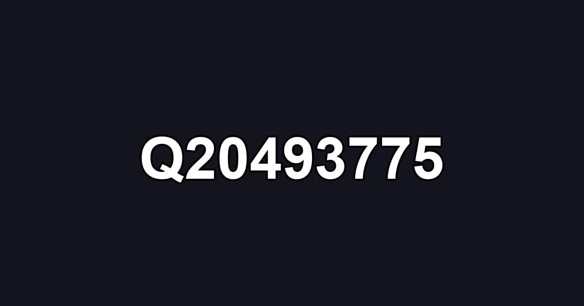 Q20493775