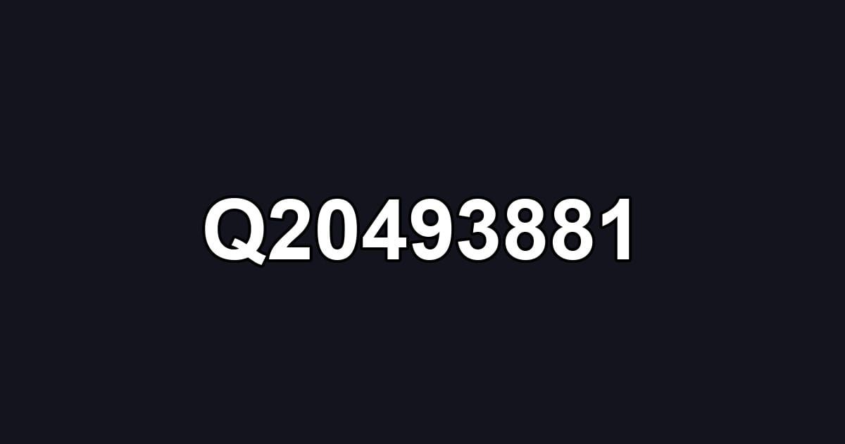 Q20493881
