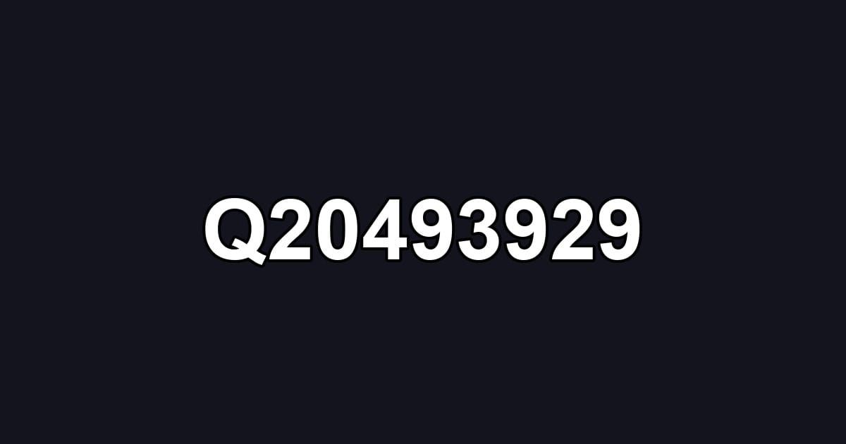 Q20493929
