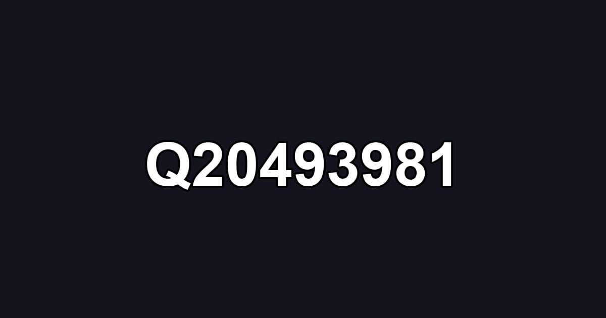 Q20493981