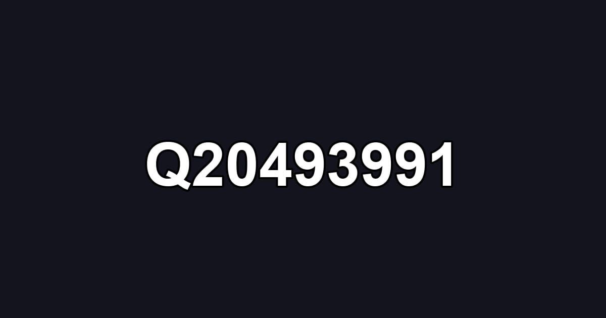 Q20493991
