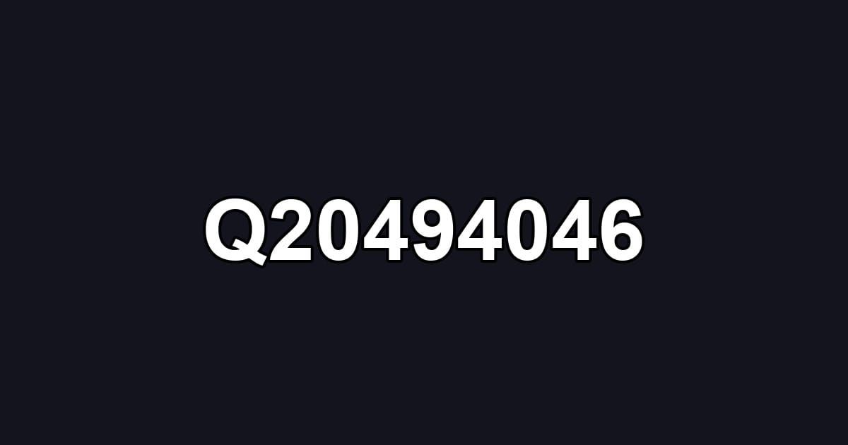 Q20494046