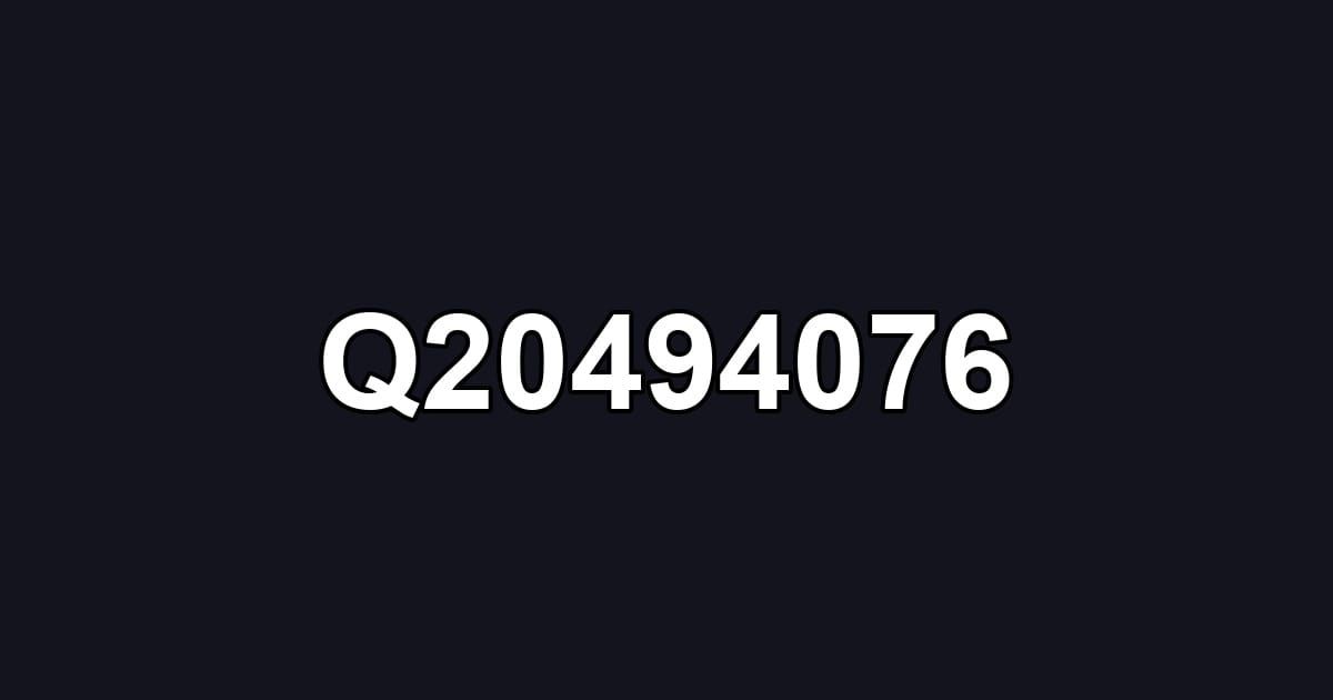Q20494076