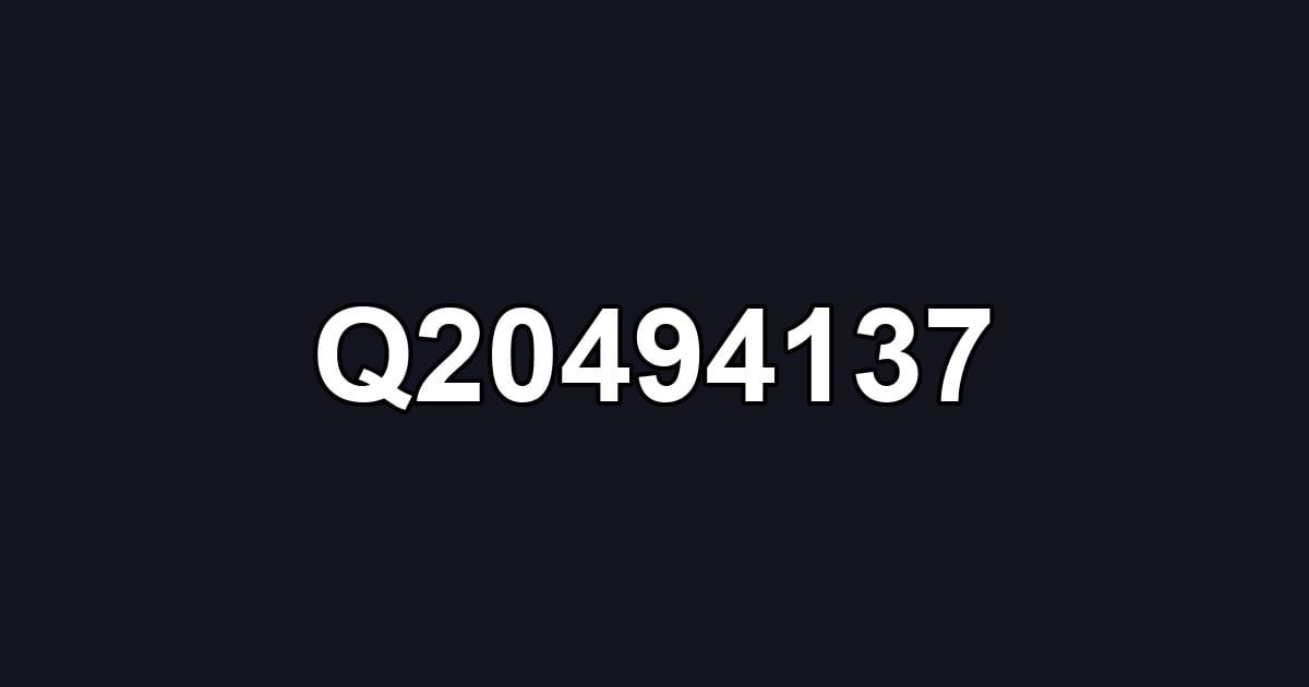 Q20494137