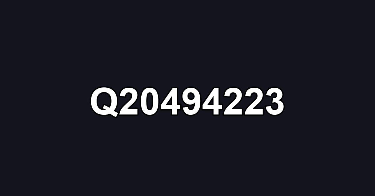 Q20494223