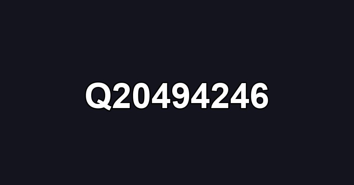 Q20494246