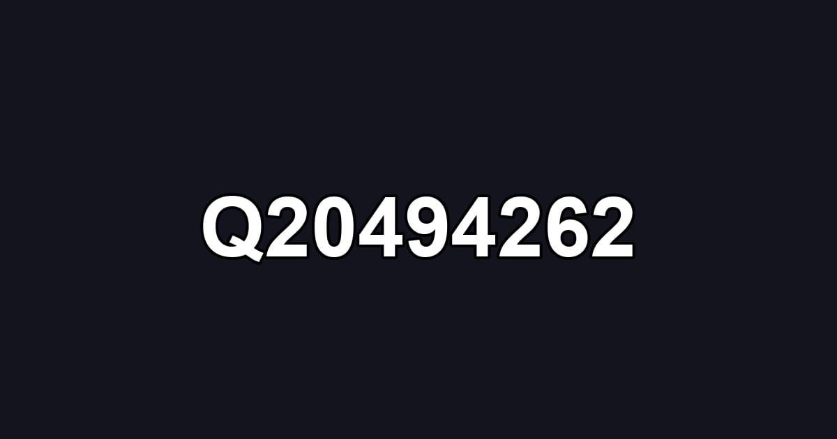 Q20494262