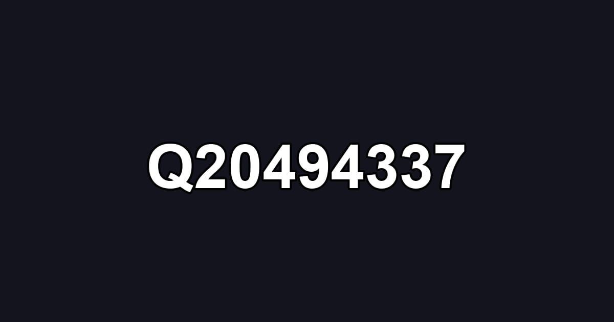 Q20494337
