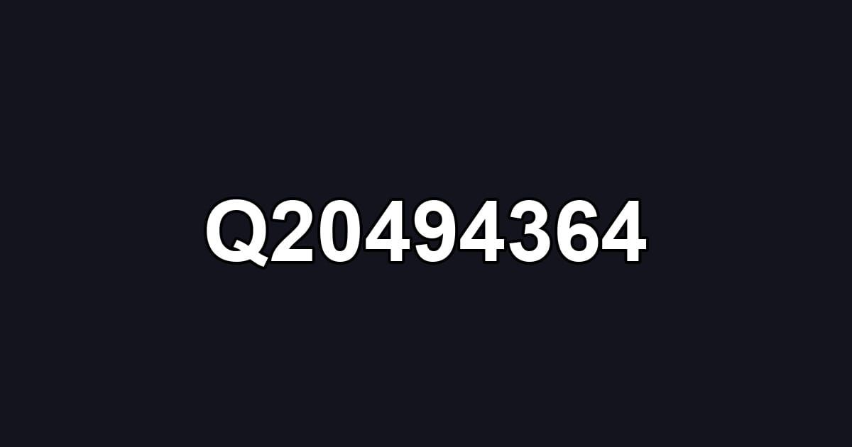Q20494364
