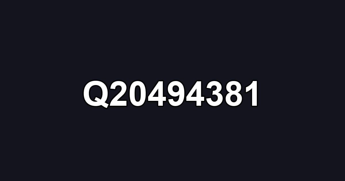 Q20494381