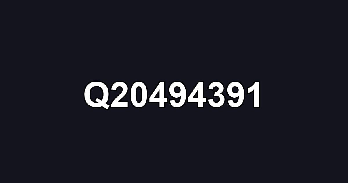Q20494391