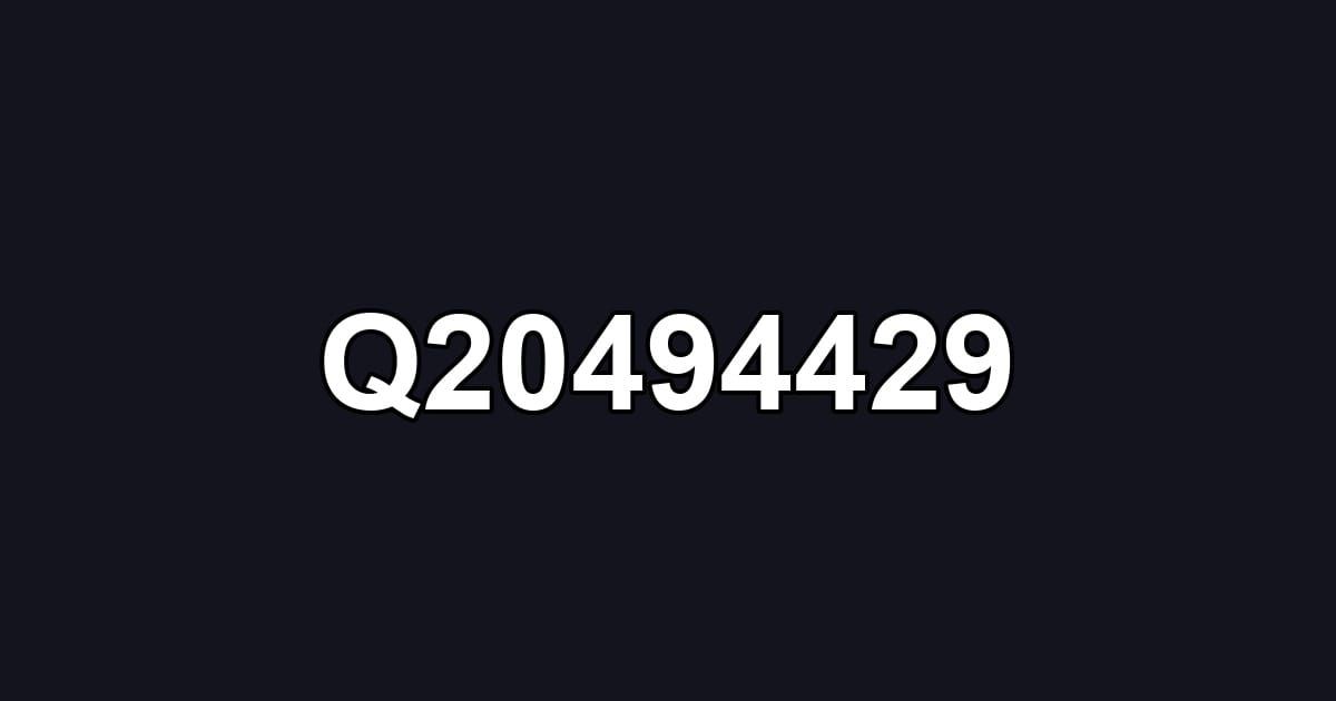 Q20494429