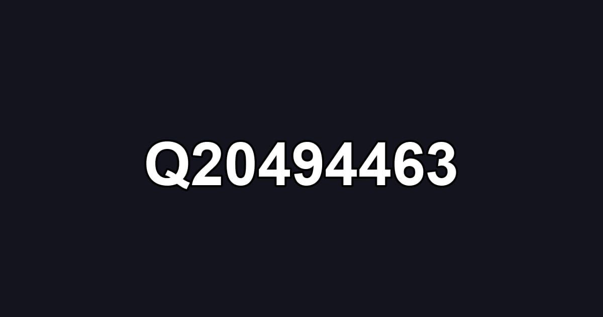 Q20494463