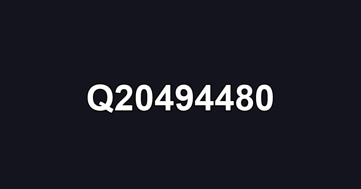 Q20494480