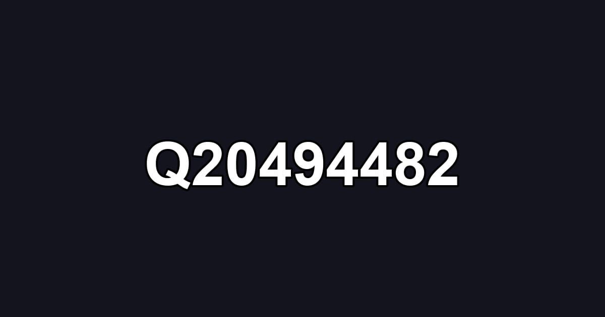 Q20494482