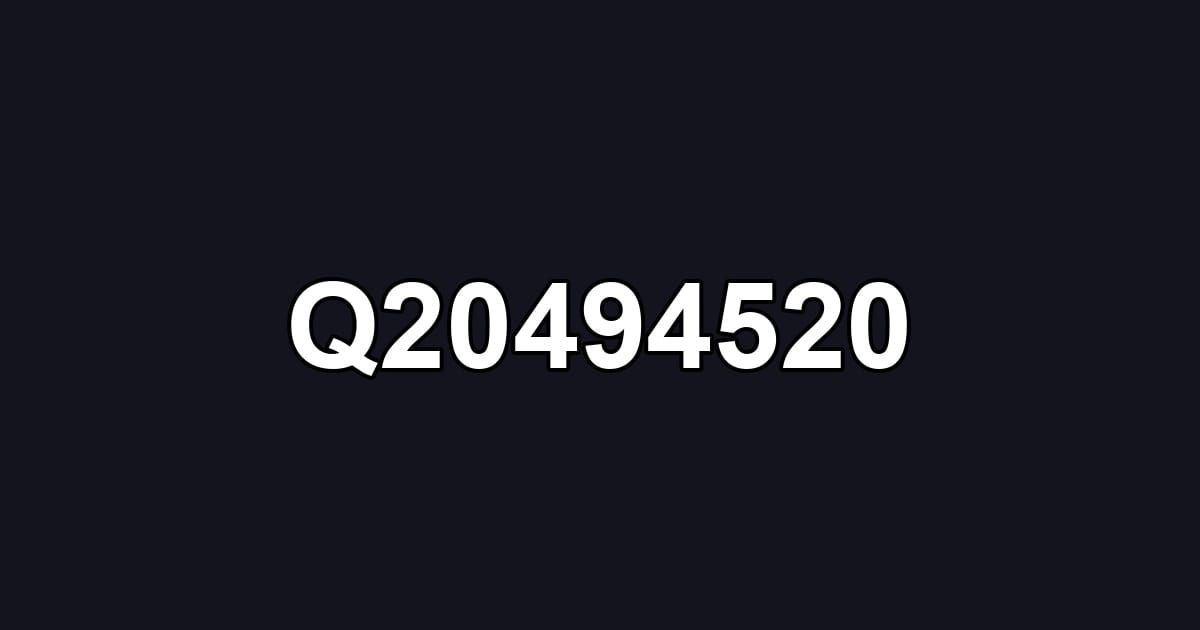 Q20494520