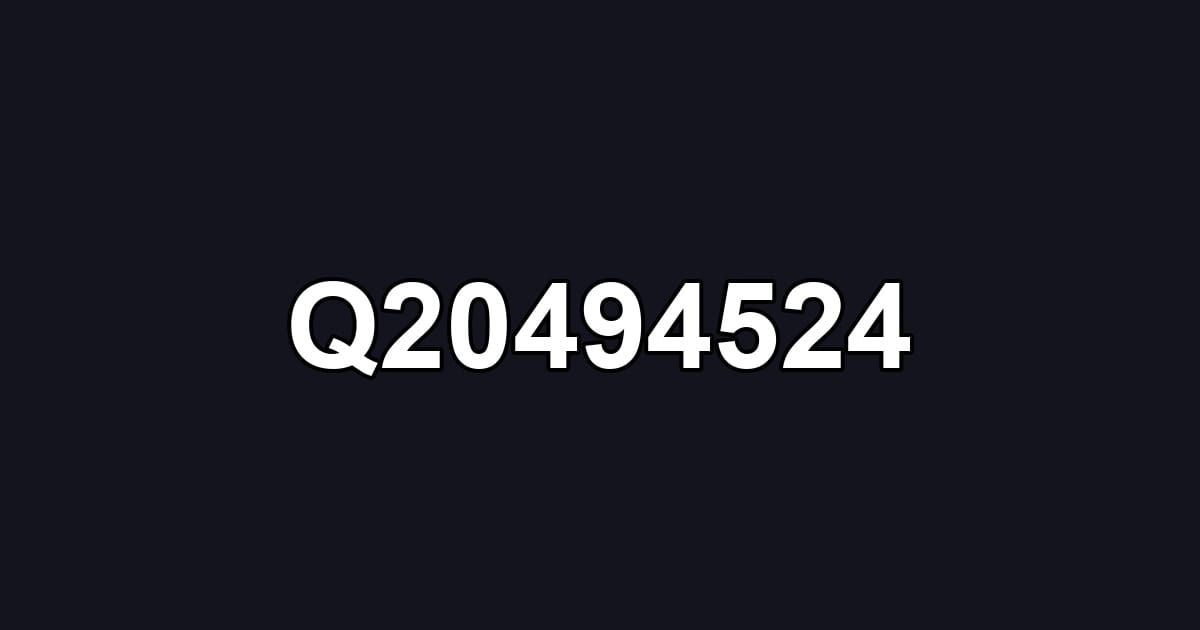 Q20494524