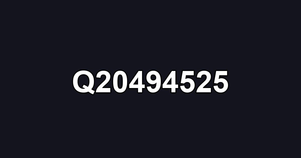 Q20494525