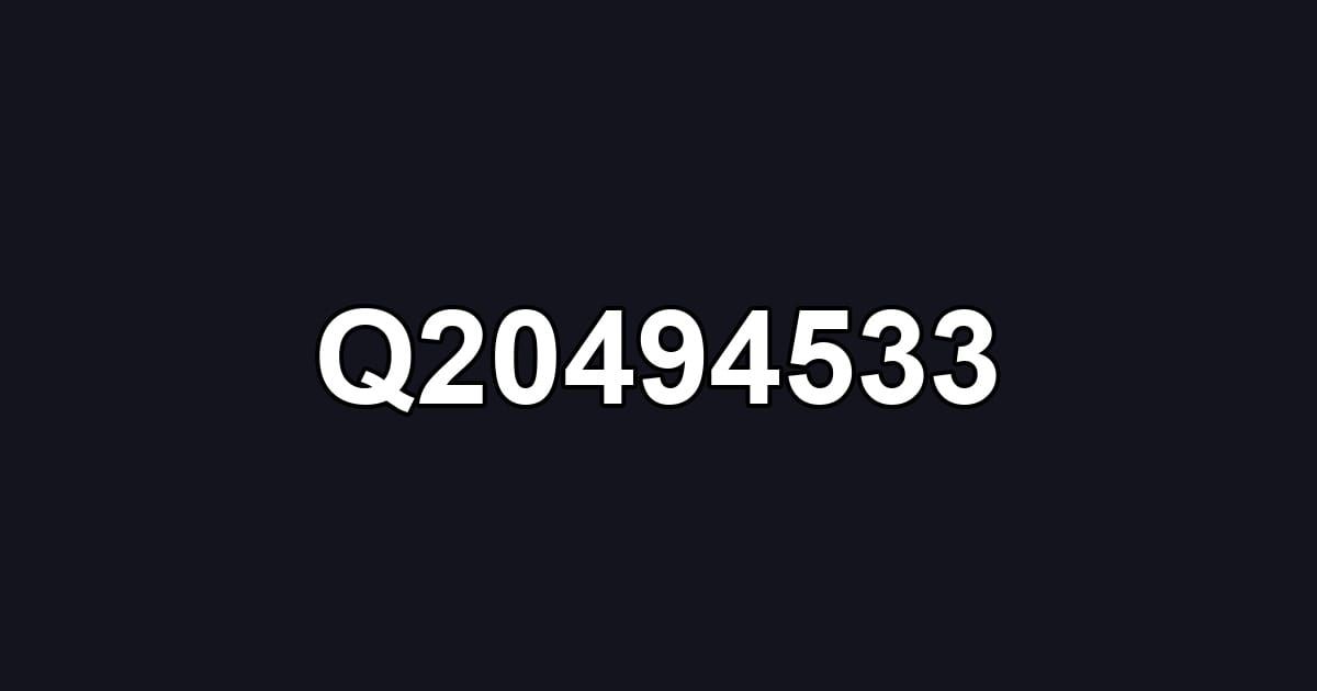 Q20494533