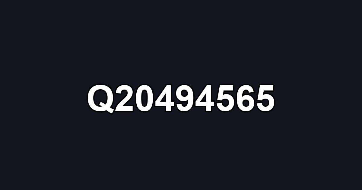 Q20494565