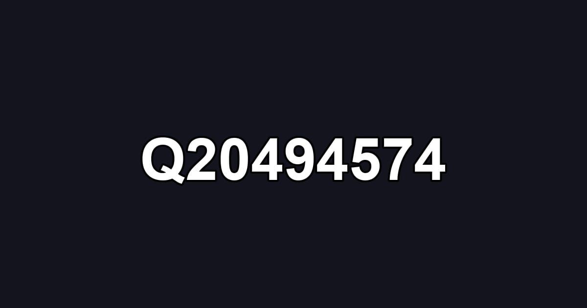 Q20494574