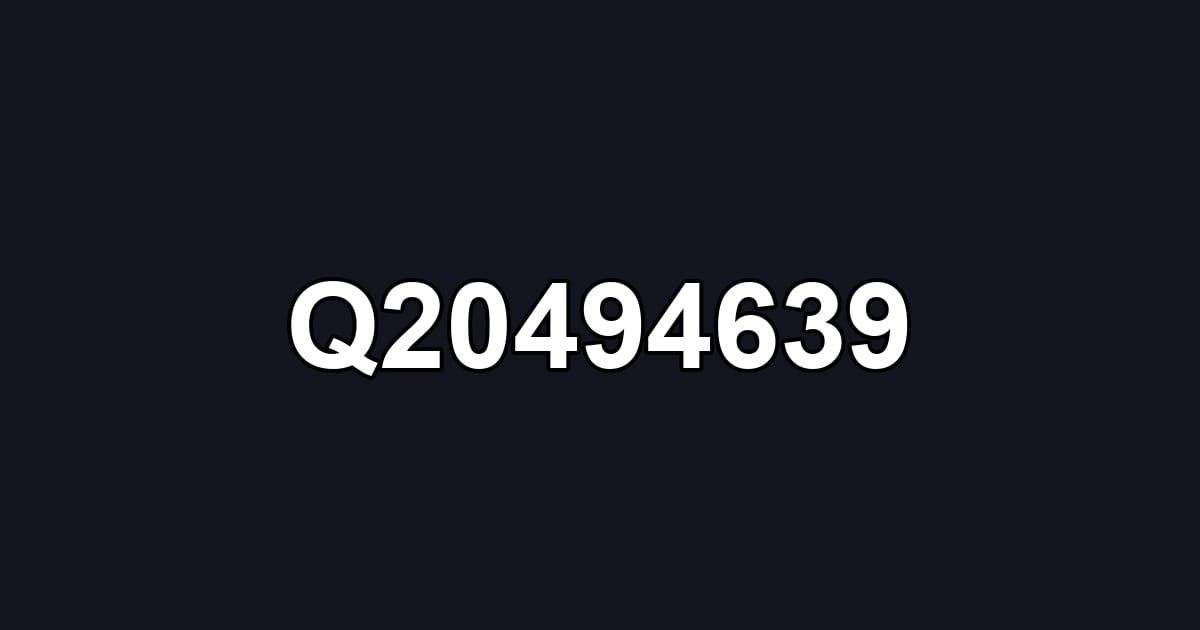 Q20494639