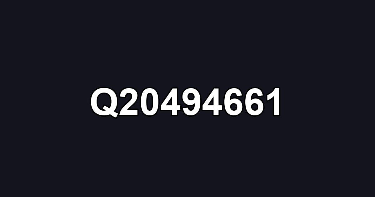 Q20494661