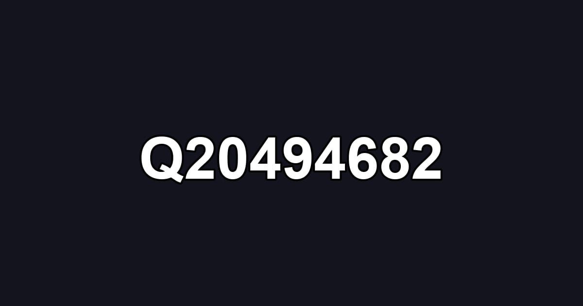 Q20494682
