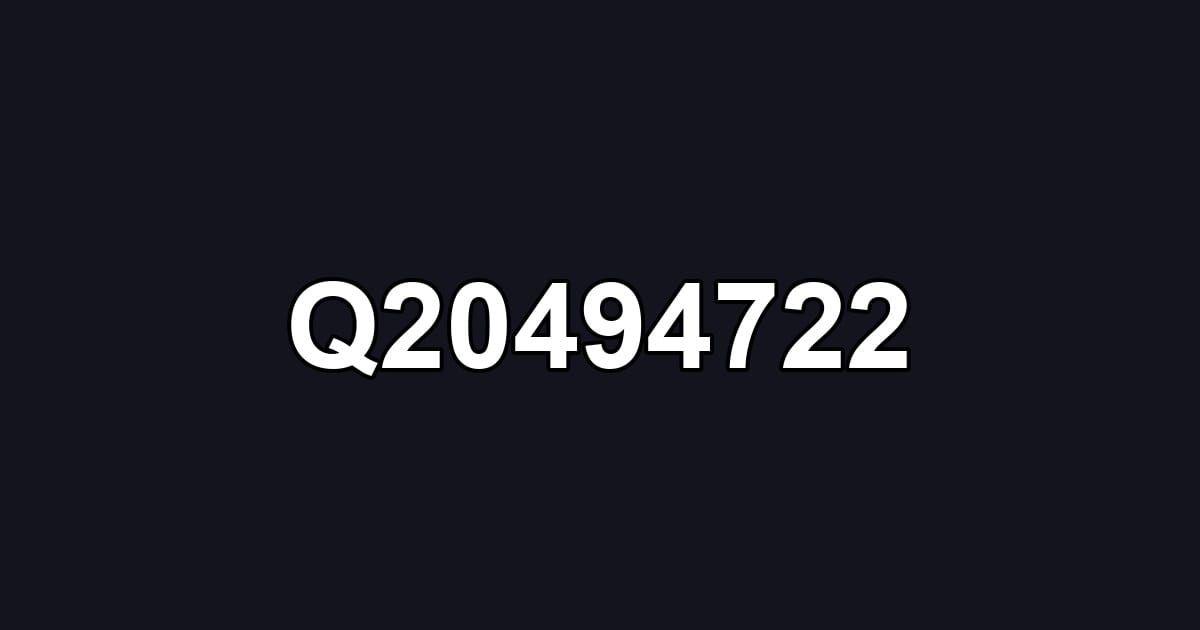 Q20494722