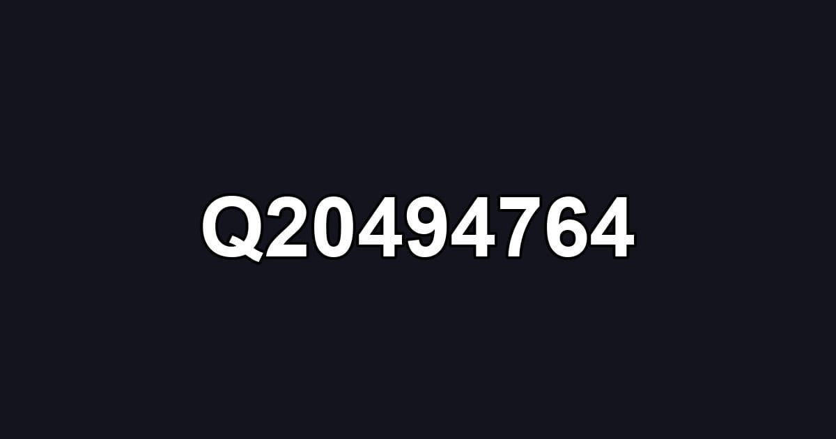 Q20494764