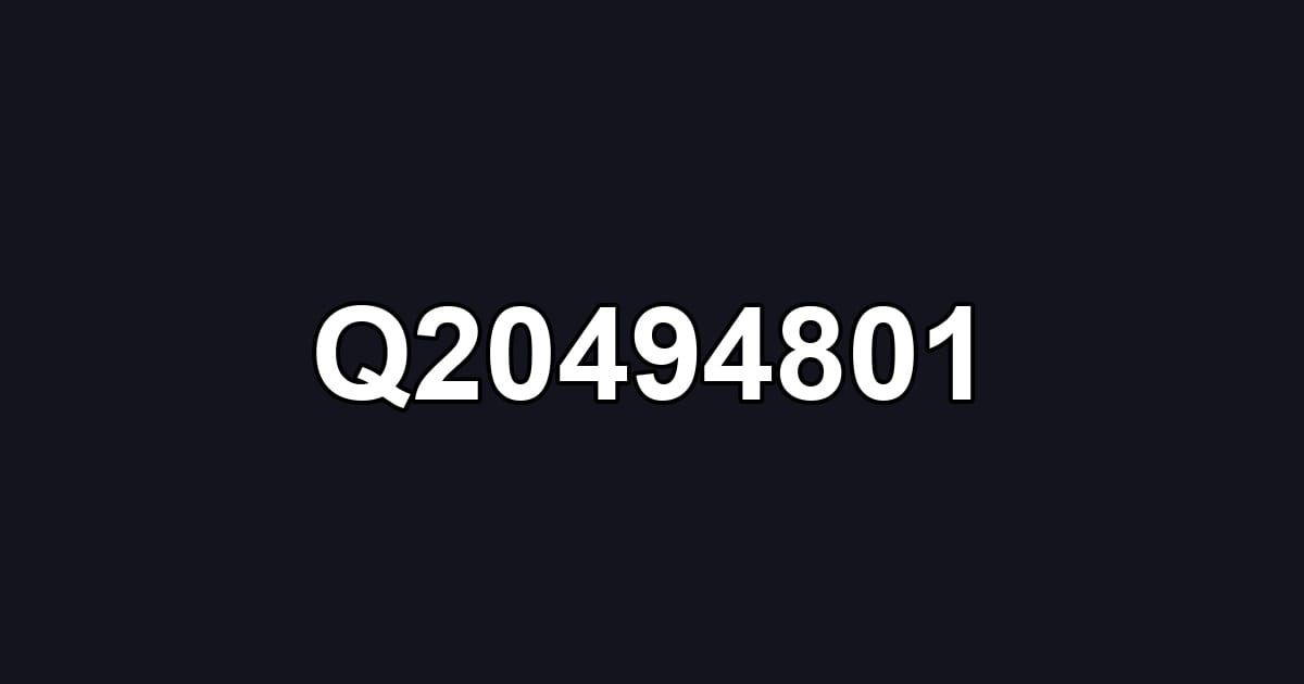 Q20494801