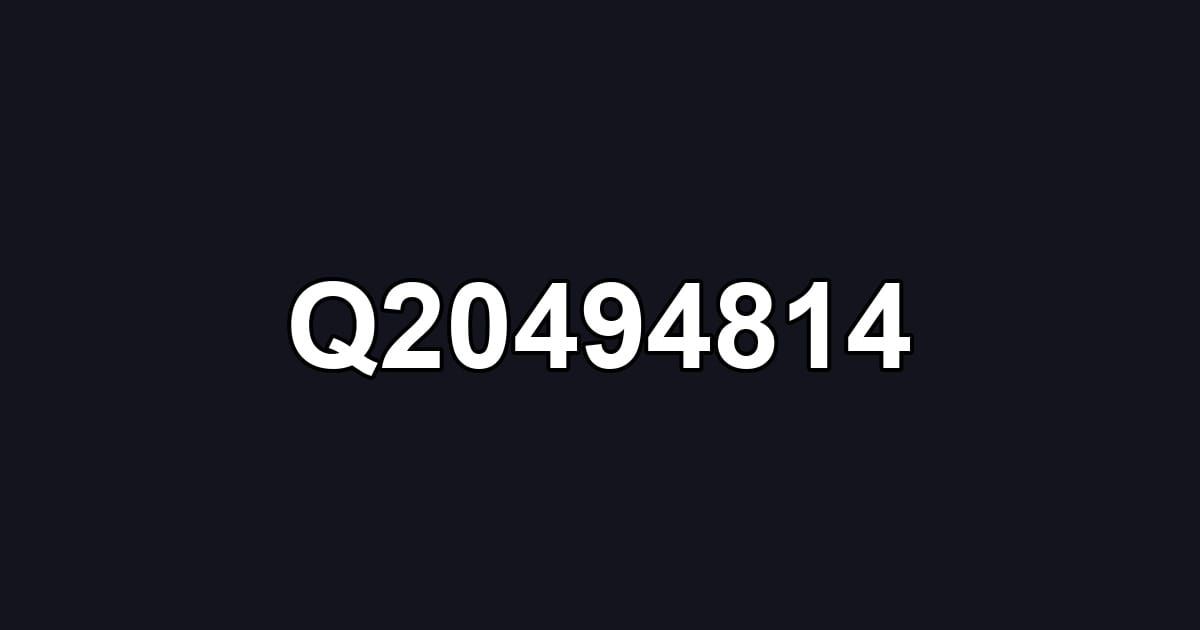 Q20494814