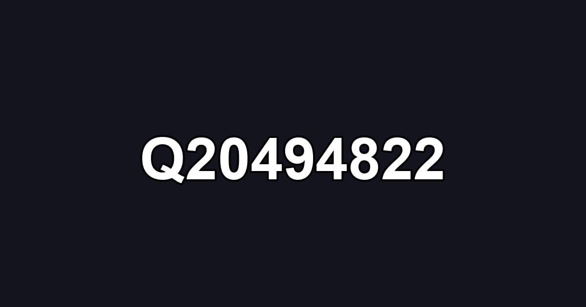 Q20494822
