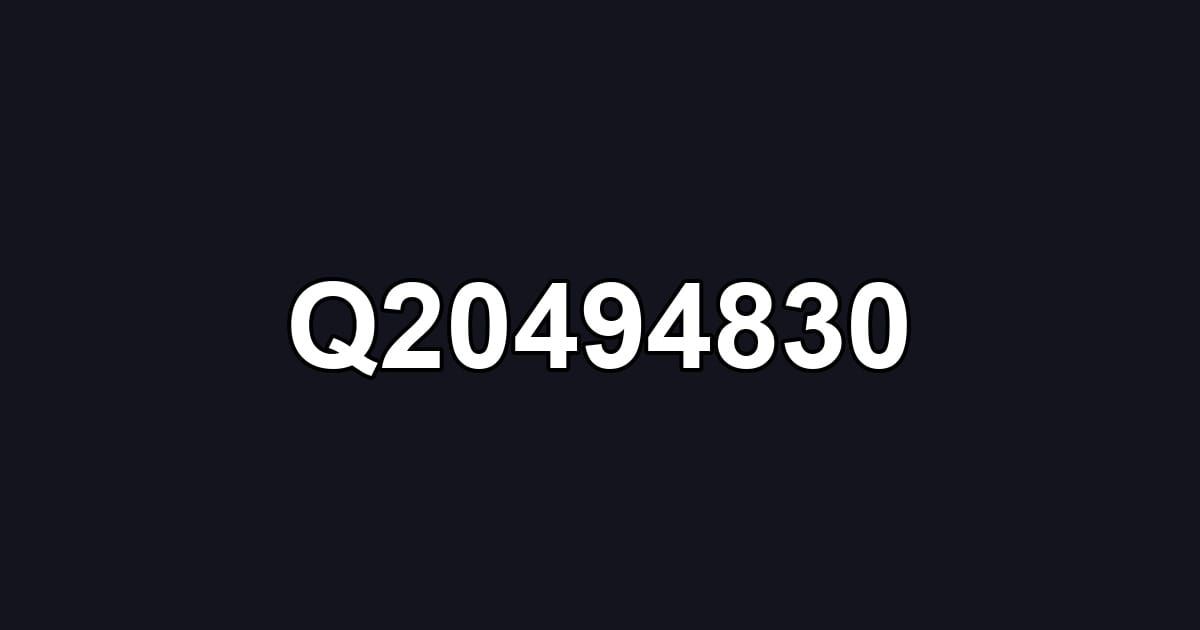 Q20494830