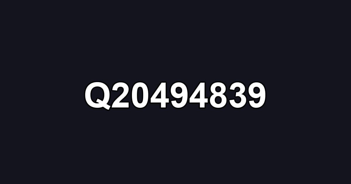 Q20494839