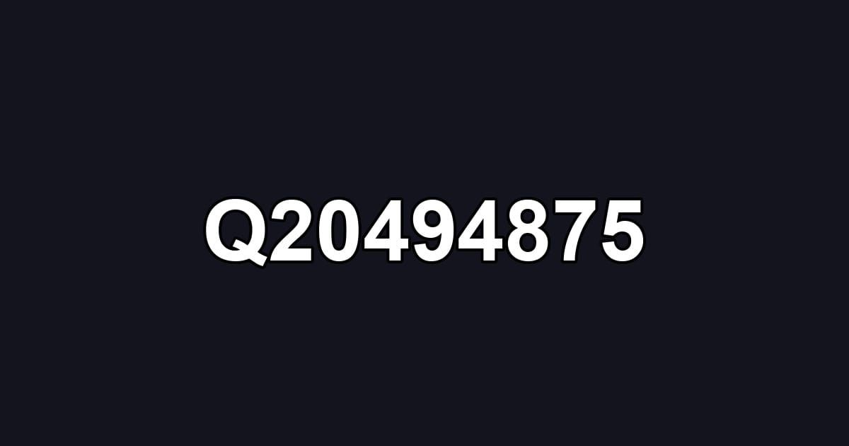 Q20494875