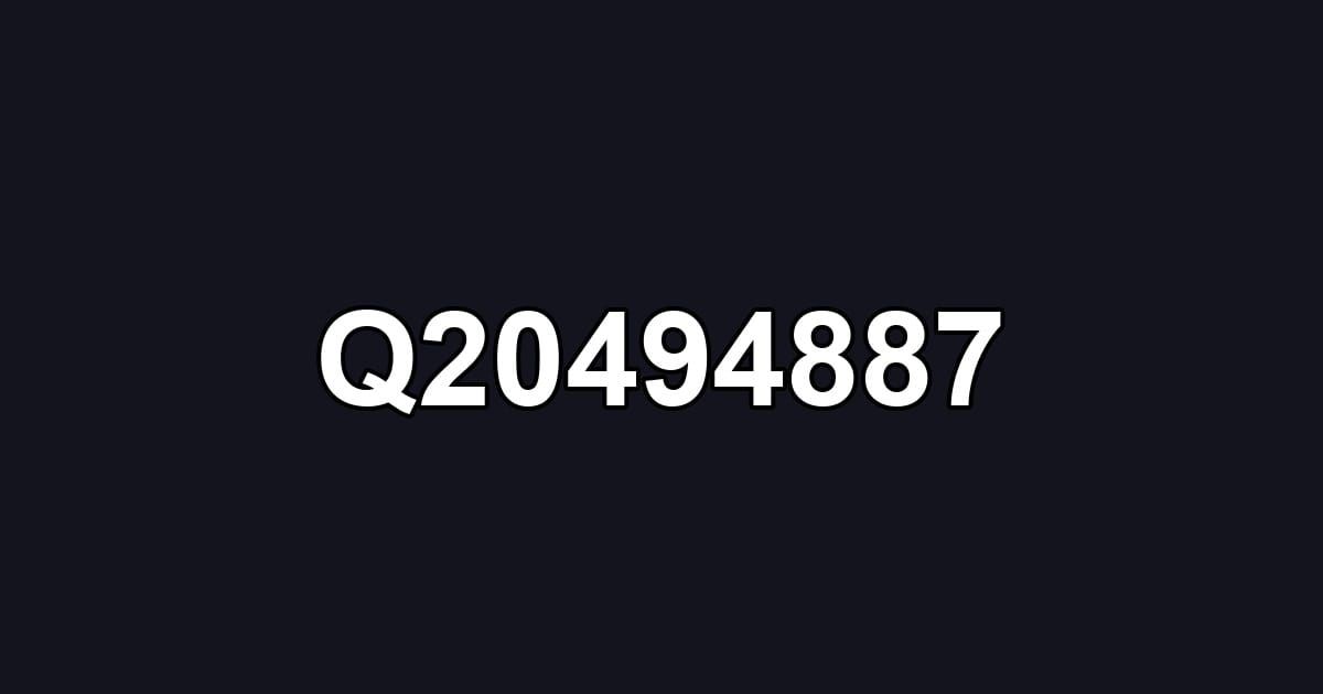 Q20494887