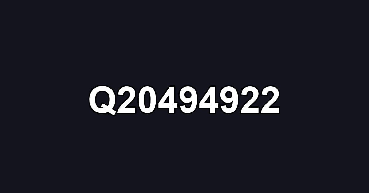 Q20494922