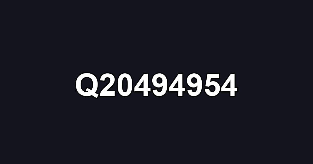 Q20494954