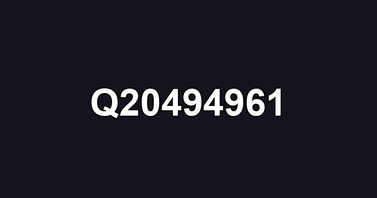 Q20494961