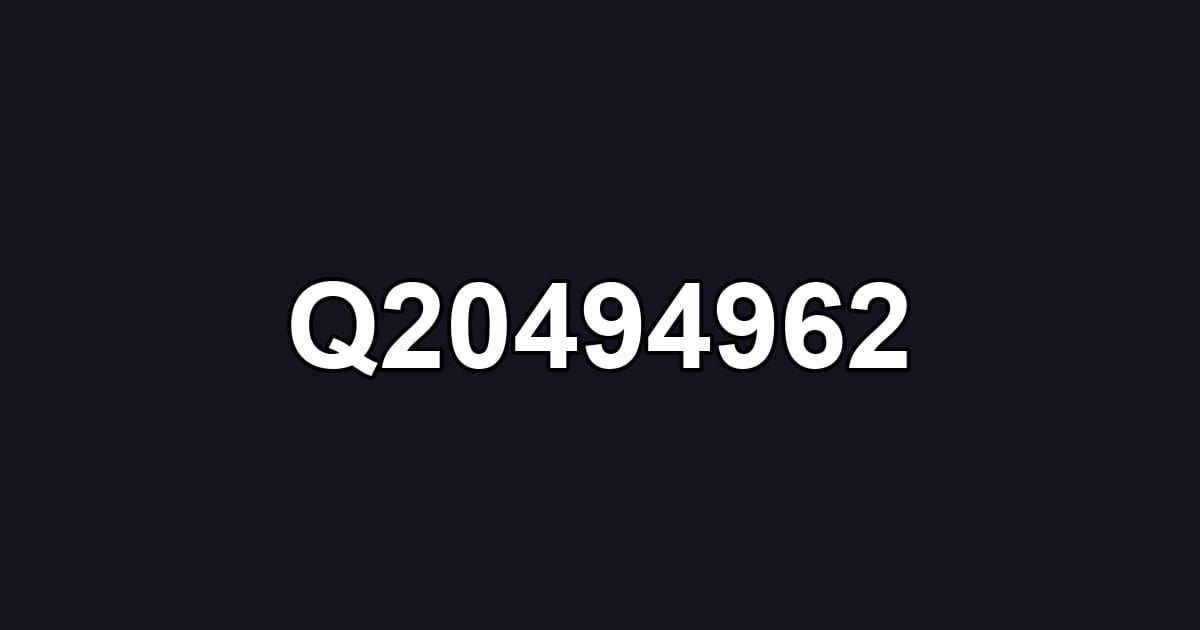 Q20494962