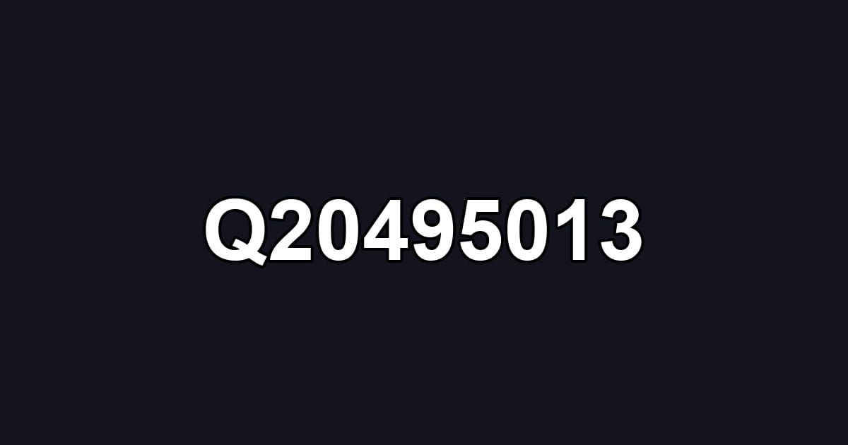 Q20495013
